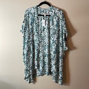 LOFT short sleeve kimono. Size M/L